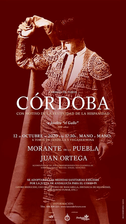 Cartel toros Córdoba 2019