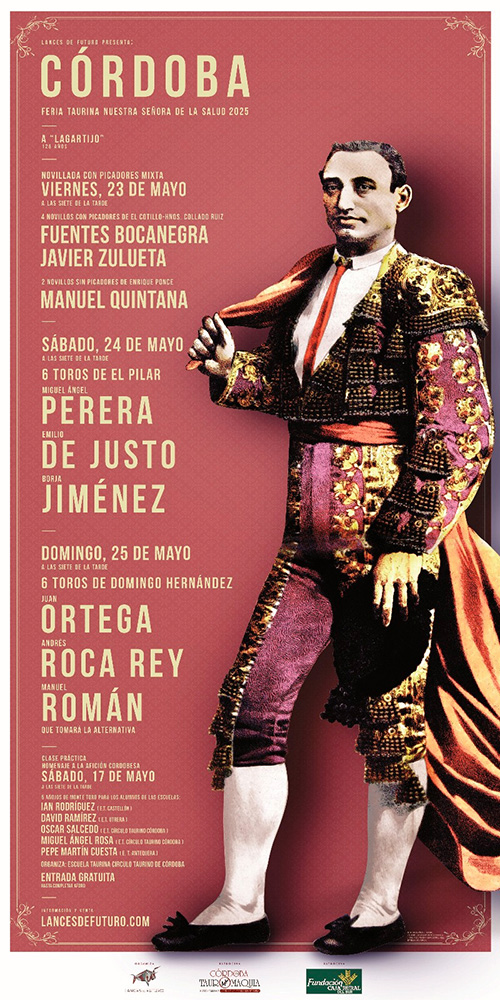 Cartel toros Córdoba 2025