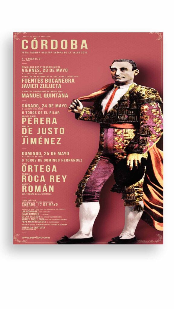 Cartel toros Córdoba 2025