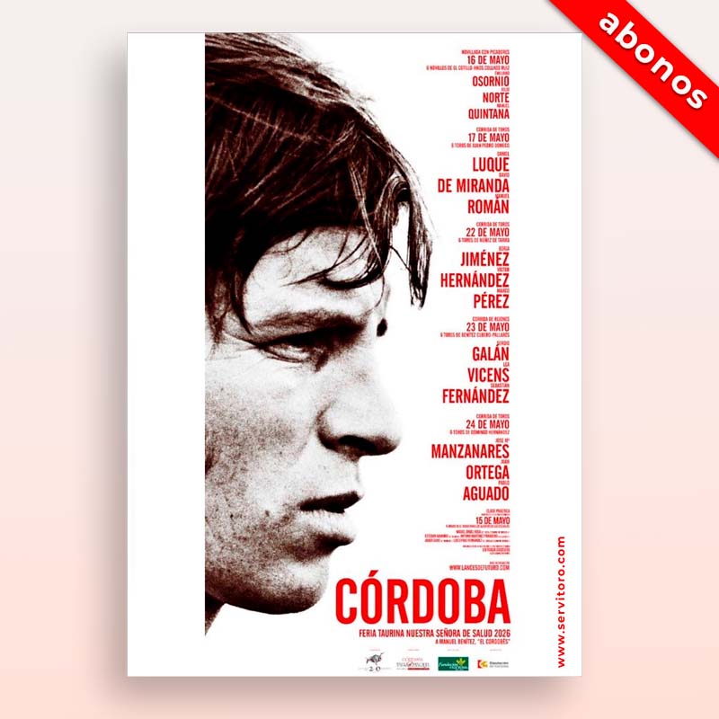Abono toros Córdoba 2026